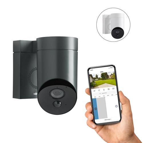 Outdoor Camera grise - Caméra de surveillance extérieure wifi