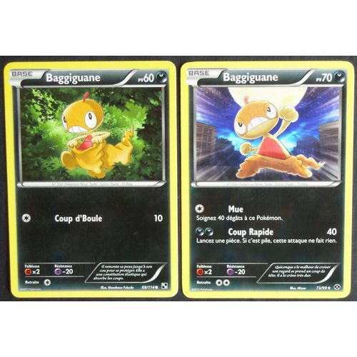 Baggiguane - Noir & Blanc (68/114) + Baggiguane - Pouvoirs Emergents (73/99)