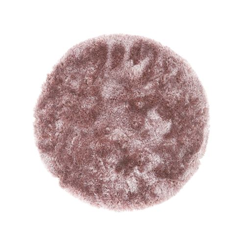 Benuta Premium Tapis À Poils Longs Rond Bright Mauve Diamètre 150 Cm Rond