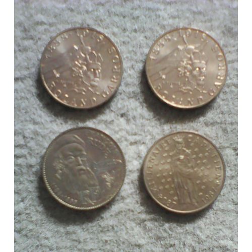 Lot 4 Pieces 10 Francs - Rude - Millenaire Capetien - Roland Garros - Roland Garros