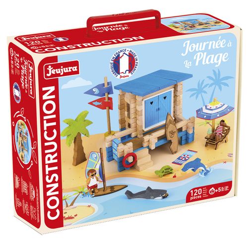 Jeu De Construction Journee A La Plage - 120 Pieces