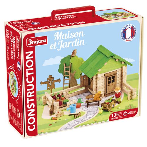 Jeu De Construction Maison Et Jardin - 130 Pieces