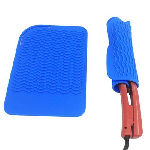 Coiffure Outil Cool Silicone Bigoudi Protecteurs De Surface Silicone Coussin D'isolation Fer À Lisser Napperon