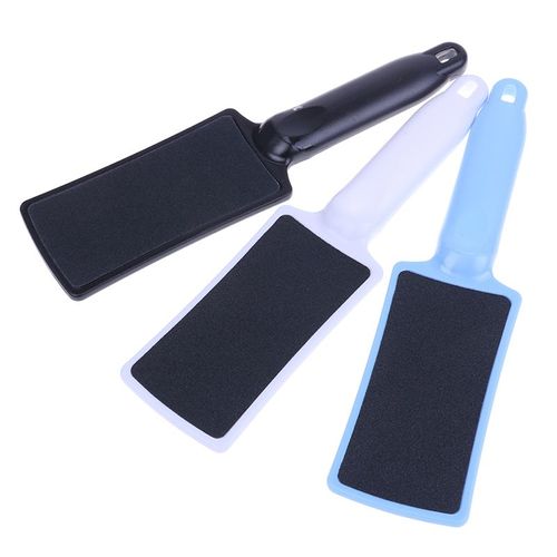 Acier Inoxydable De Luxe Pied Gommage Manucure Ongles Outils Talon Fichier Pied Râpe Râpe Pour Les Pieds Pédicure Dissolvant