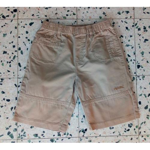 Bermuda Garçon Alphabet 2 Ans Beige