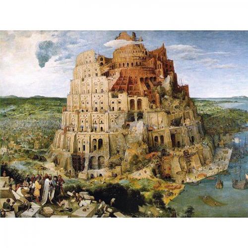 Puzzle 1000 Pièces Brueghel : La Tour De Babel