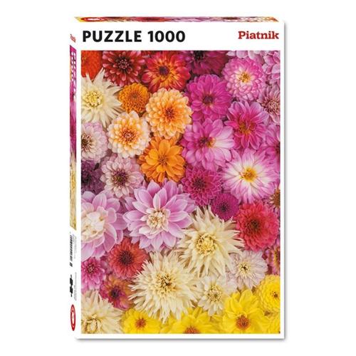 Puzzle 1000 Pièces Dahlias