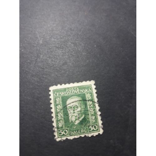 Timbre Tchécoslovaquie 1930 Oblitere Tp19