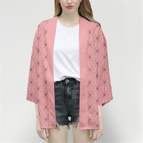 Expédié De Paris - Kimono Veste Haut Kimetsu No Yaiba Enfant Et Adulte Mixte