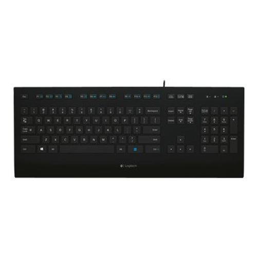 Logitech K280e - Clavier - USB - Français