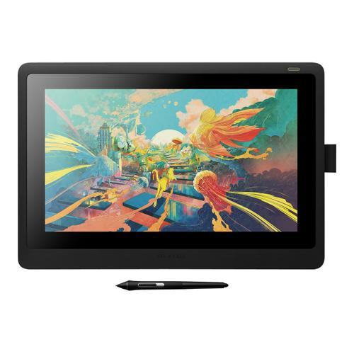 Wacom Cintiq 16 - Numériseur avec Écran LCD - 34.5 x 19.4 cm - électromagnétique - filaire - HDMI, USB 2.0