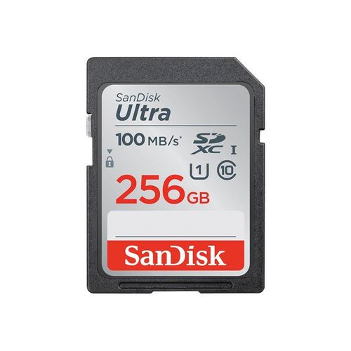 SanDisk Ultra - Carte mémoire flash - 256 Go - UHS-I U1 / Class10 - SDXC UHS-I