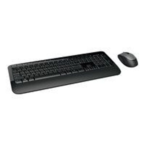 Bureau sans fil Microsoft 2000 - Ensemble clavier et souris - sans fil - 2.4 GHz - Allemand
