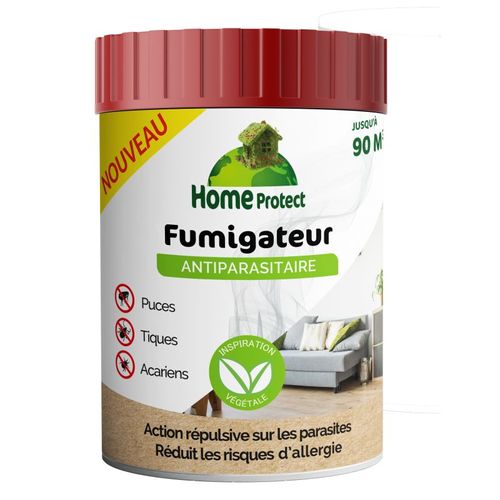 Home Protect - Bougie Diffuseur Antipuces Habitat 100% Naturel