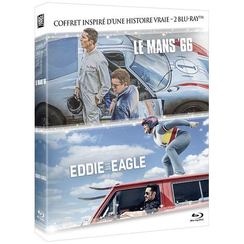 Le Mans 66 + Eddie The Eagle - Coffret 2 Films - Blu-Ray