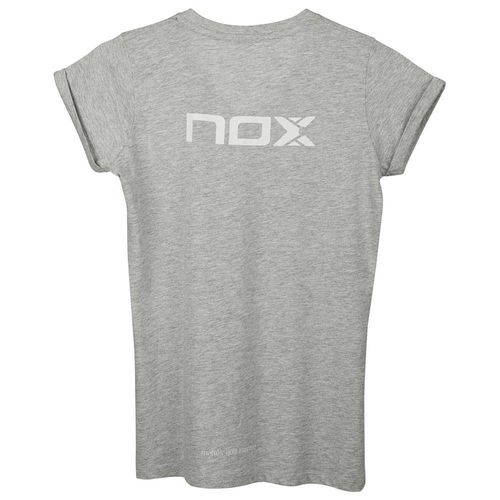 Vetements: T-Shirt Nox Basic Gris Vigore Femme-Taille-Xs
