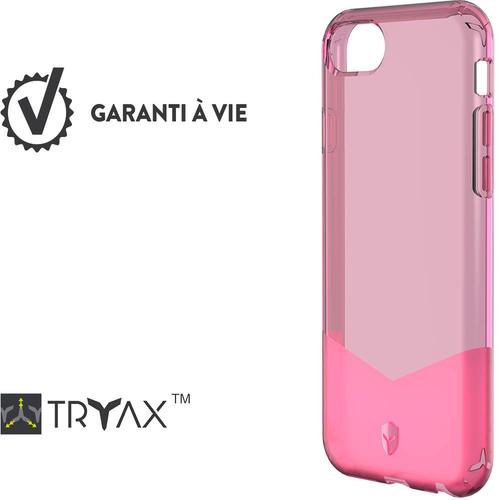 Coque Renforcée Iphone Se 2022/Se/8/7/6s/6 Pure Garantie À Vie Rouge Force Case