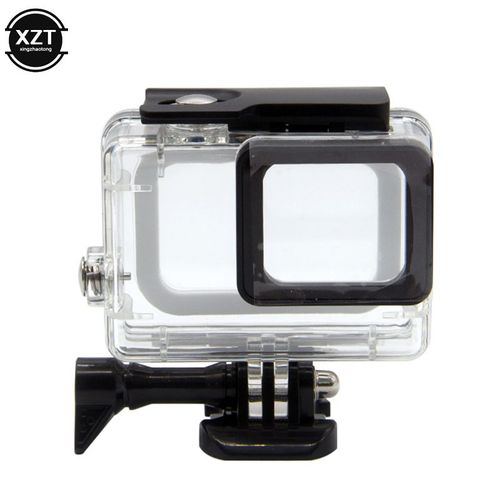 Pour Gopro Hero 7 noir 6 5 boîtier de Protection étanche plongée 45M de Protection pour Gopro Hero 6 5 accessoires caméra Blanc couleur