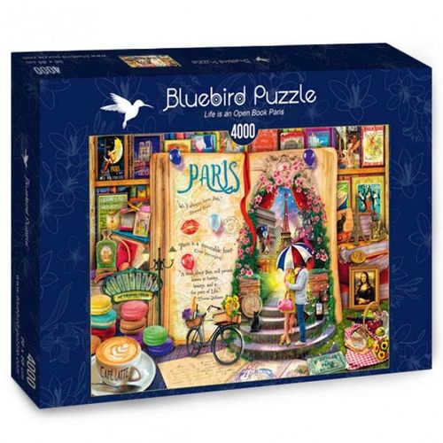 Puzzle 1000 Pièces Life Is An Open Book Paris