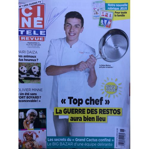 Cinetelerevue Belge 18 Top Chef Olivier Minne Eden Hazard Patrick Dewaere Frank Sinatra Antoine Deli