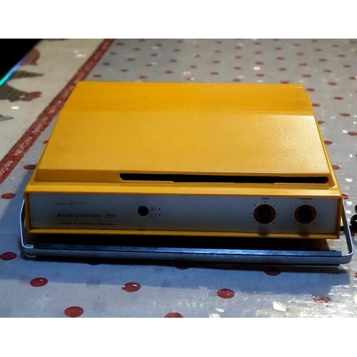 MANGE DISQUE VINTAGE EUROPHON FONO JET 77 année 1980