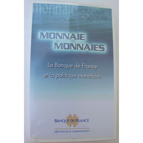 Banque de France Monnaie Monnaies et la politique monétaire 1997