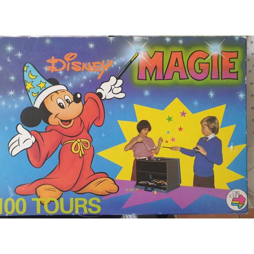 Boîte de magie  Disney  100 tours de magie avec notice. - Label Emmaüs