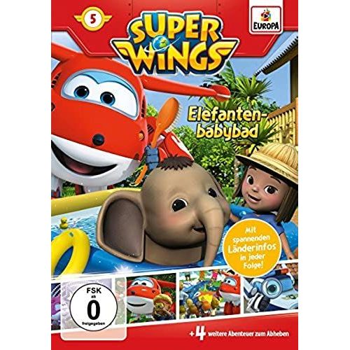 Super Wings 05. Elefantenbabybad