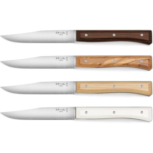 Opinel Lot De 4 Couteaux De Table, Mix