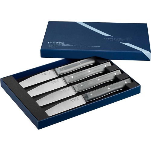 Opinel Lot De 4 Couteaux De Table, Ardoise