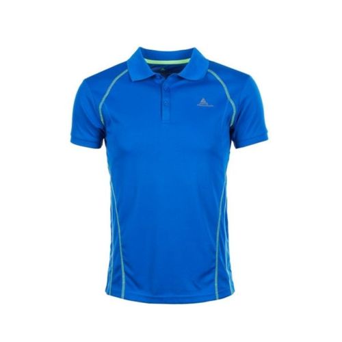 Polo Manches Courte De Randonnée Homme Peak Mountain Calypse/Ze