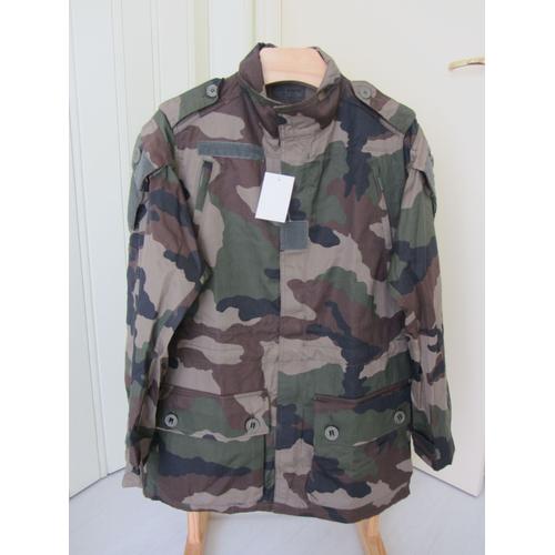 Veste De Combat Treillis Militaire Marque Léo Minor Taille M (Pour Poitrine 89 À 96 Cm)