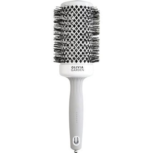 Olivia Garden Expert Blowout Shine Hairbrush White And Grey 55mm