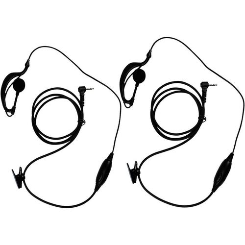 KEESN G Forme Clip-Ear Casque Oreillette/Micro pour Motorola Talkabout 1 Talkie Walkie Radio 2 Voies 2 Broche 100¿0 (2 pièces)