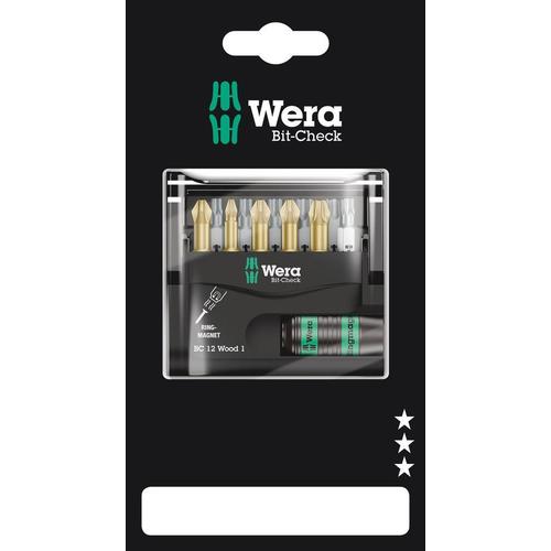 Wera Bit-Check 12 Wood 1 SB - 05136390001