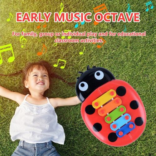 Piano À Frapper À La Main, Jouets Éducatifs, Harpe À Main, Jouet Musical Pour Bébé Garçon Et Fille, Xylophone À 8 Notes Pour Enfants En Bas Âge De 0 À 3 Ans
