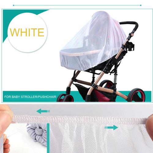 Moustiquaire Tendance Pour Poussette De Bébé, Protection Pour Landau, Accessoires De Poussette Pour Nourrissons, Anti-Mouches, Anti-Insectes