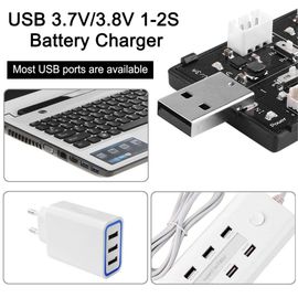 Carte De Chargeur De Port Usb Pour Drone Rc Fpv Racing, U5 1-2s Lipo-Lihv 3.7v 3.8v-Générique