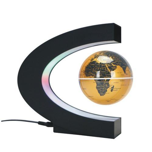 Globe À Lévitation Magnétique, Lampe Flottante En Forme De Carte Du Monde, Éclairage Cool, Luminaire Décoratif Pour La Maison Ou Le Bureau