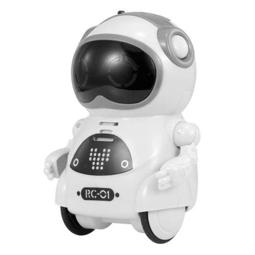 Mini Robot De Poche Intelligent Pour Enfants, Lumière De Danse, Musique, Reconnaissance Vocale, Répétition De Conversation, Jouet Interactif, Tendance 2019