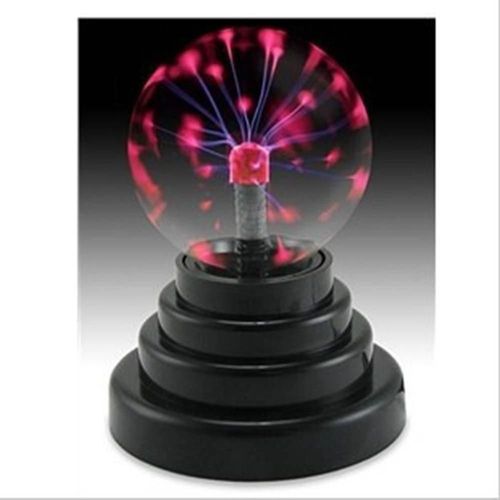 Vente Chaude Boule De Plasma Magique Toucher La Sphère De Foudre Nouveauté Rétro Amusant Jouet Gadget Lampe À Main Pour La Maison Avec Câble Usb