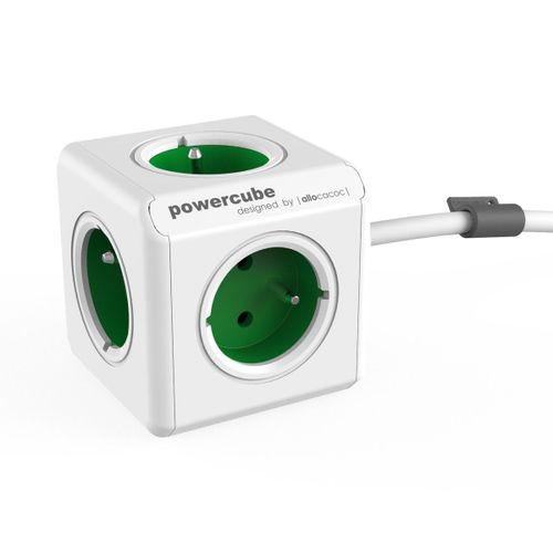 PowerCube Extented multiprise verte