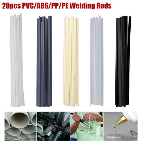 Baguettes de soudage en plastique, 200mm pour pistolet de soudage en plastique, fournitures de réparation de pare-chocs