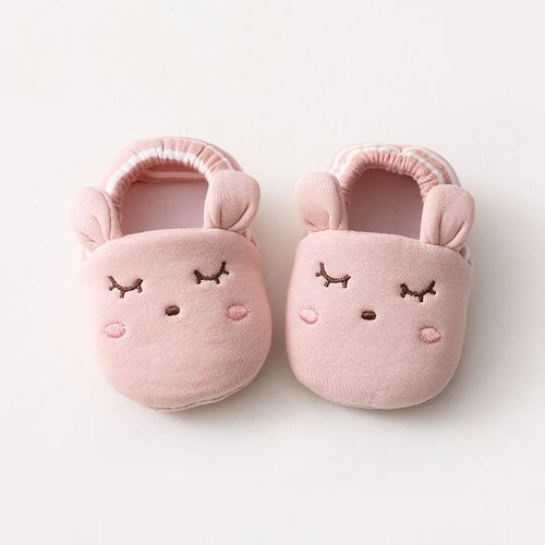 Chaussettes En Coton Pour Bébé Et Nouveau-Né Garçon Et Fille Chaussons De Premiers Pas, Dessin Animé, Bottillons Confortables, Souples Et Antidérapants, Chauds