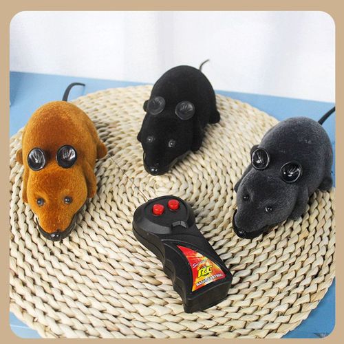 Souris Électronique Sans Fil Amusante Et Effrayante Pour Chat, Jouet D'Émulation Pour Chien