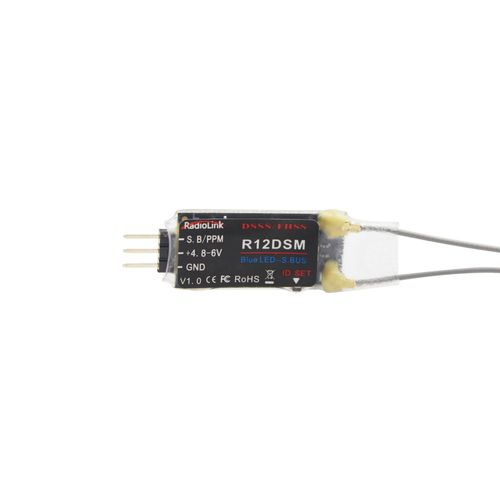 Récepteur R12dsm 2.4g 12 Canaux, Pour Émetteurs Radiolink At9 At9s At10 At10ii