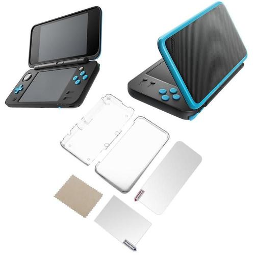 Housse De Protection Transparente Pour Écran Lcd, Avec Film Protecteur Pour Nintendo New 2ds Xl