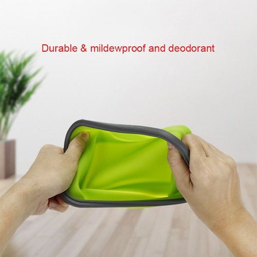 Xui Bol En Silicone Pliable Boîte À Déjeuner Portable Pliable De Stockage Des Aliments, Conteneur Écologique J2y