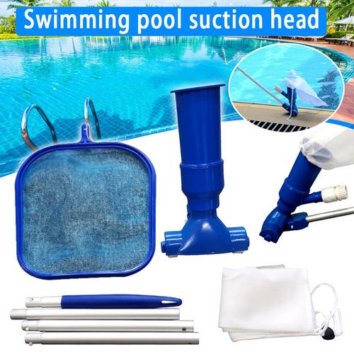 XUI Kit d'entretien piscine Deluxe outil de nettoyage accessoires tête d'aspirateur aspiration pour piscine J2Y