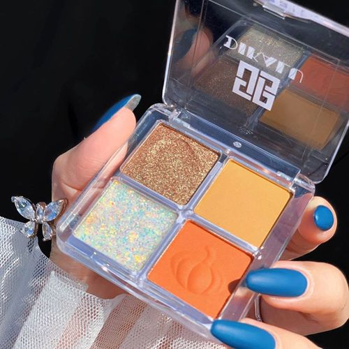 Xeju Palette Ombre À Paupières Holographique Brillant Mat Glitter Pigment Ombre À Paupières Pallete 